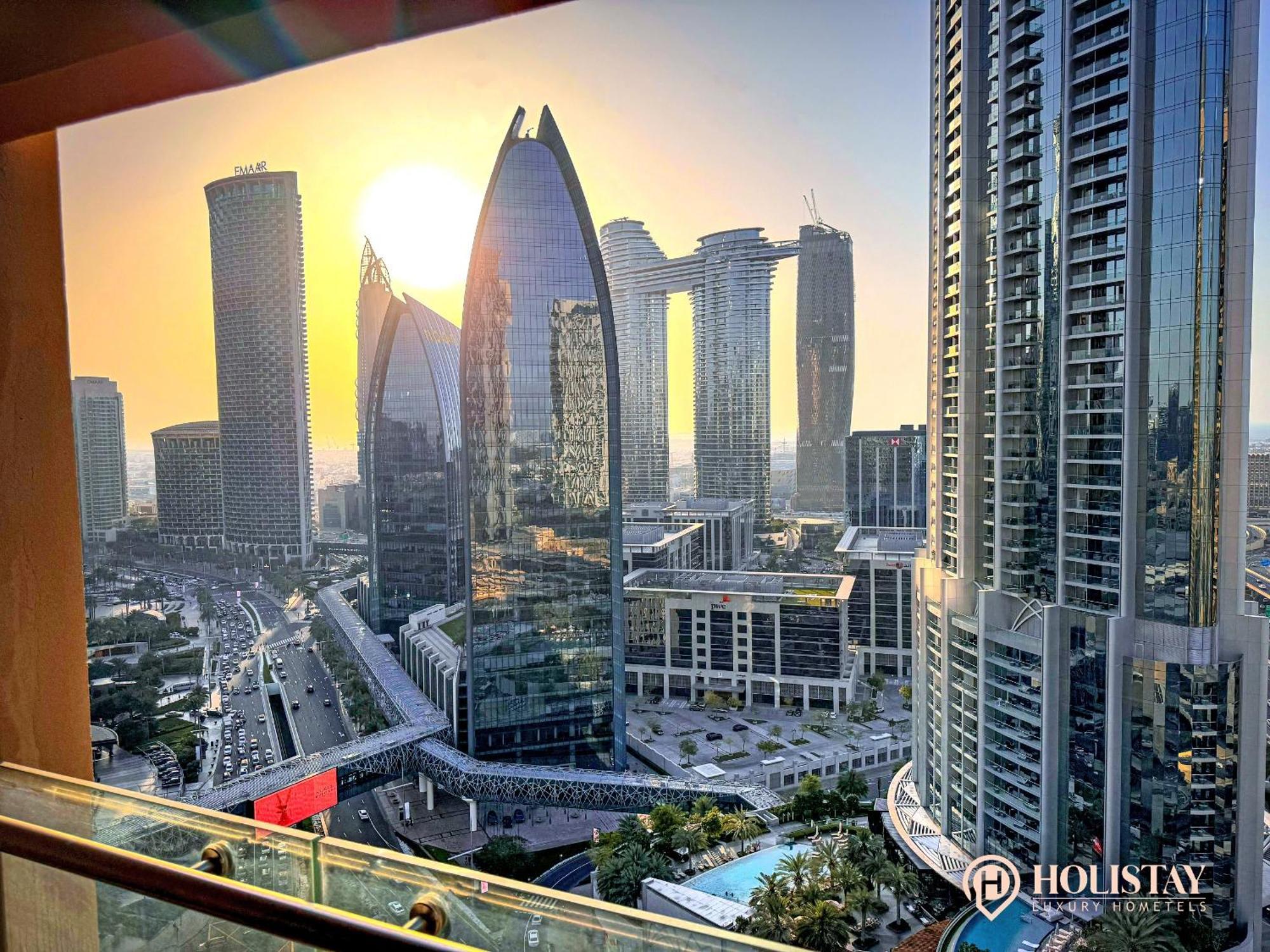 Holistay Luxury Homes - Burj Khalifa View - Direct Access Dubai Mall Buitenkant foto