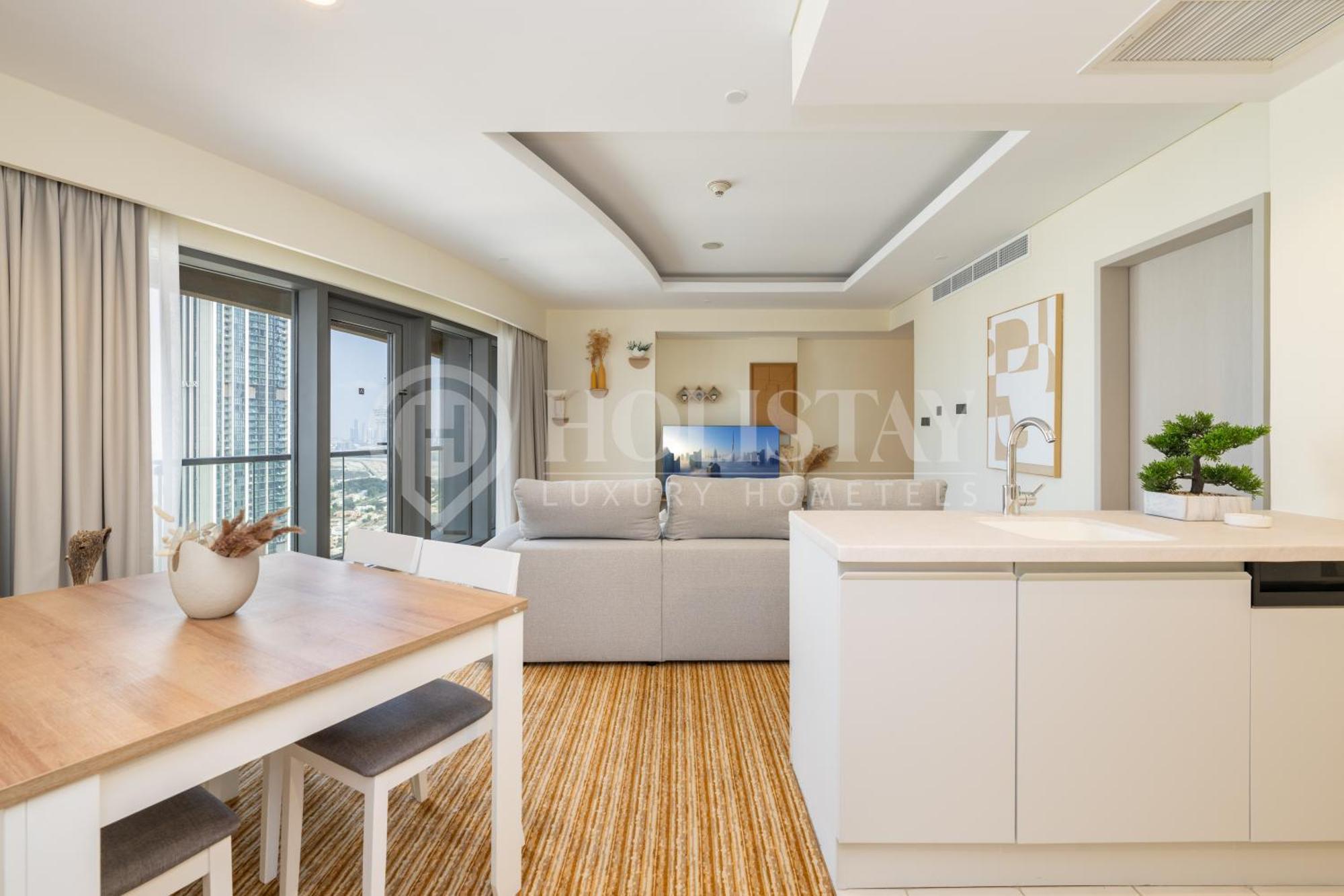 Holistay Luxury Homes - Burj Khalifa View - Direct Access Dubai Mall Buitenkant foto